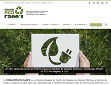 Tablet Screenshot of eco-raee.com
